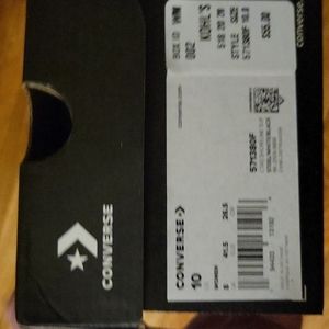 Converse Shoreline slip size 10 gray NWT in box
